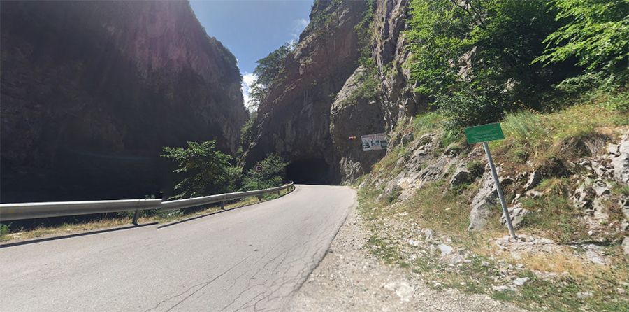Rugova Gorge road Rugova Gorge road